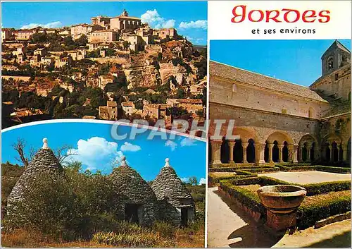 Moderne Karte Gordes (Vaucluse)