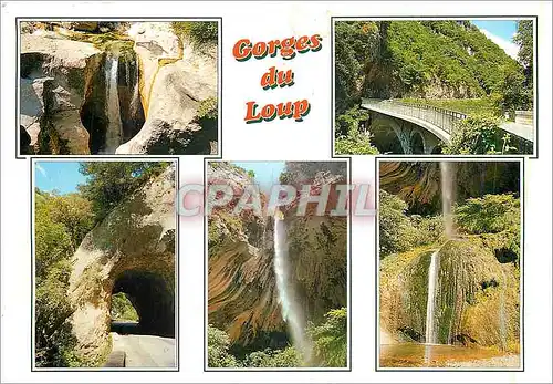 Cartes postales moderne Cote d'Azur French Ricviera Les Gorges du Loup