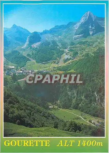 Cartes postales moderne Gourette Pyrenees Vallee d'Ossau Vue de la Station