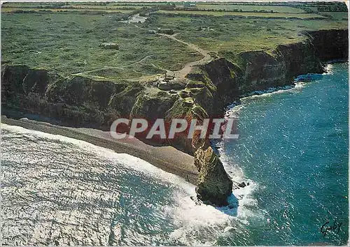 Cartes postales moderne La France vue du ciek Grandcamp les Bain (Calvados) contre jour sur la Pointe du Hoc