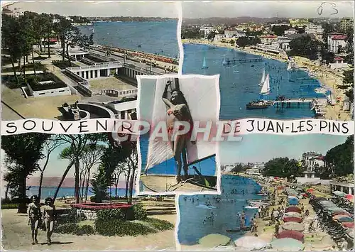 Cartes postales moderne La Cote d'Azur bis Juan les Pins