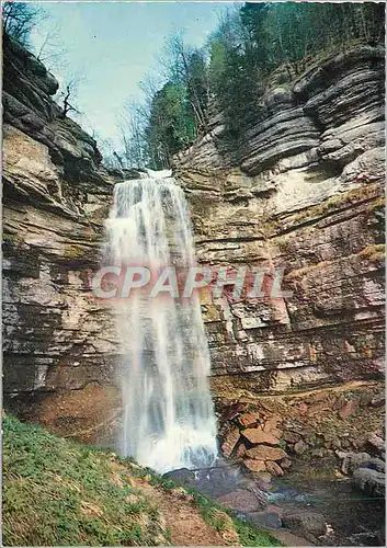 Cartes postales moderne Paysage du Jura les Cascades du Herisson le Grand Ssaut