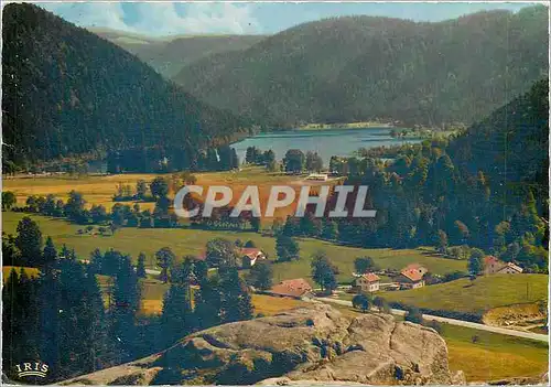 Cartes postales moderne Les Vosges Pittoresque le Lac de Longemer Hohkneck depuis le Roche du Plage