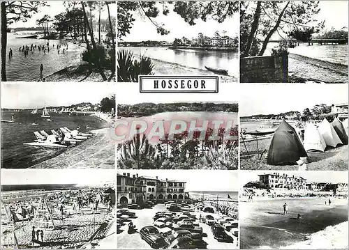 Cartes postales moderne Hossegor (Landes) Vues sur le lac la foret la plage et le canal marin
