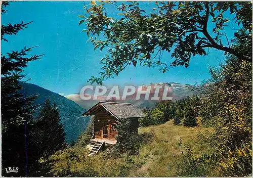 Cartes postales moderne La Flatiere Foyer de Charite Les Houches Mozot les Bouleaux au fond les Warens et les Aravis