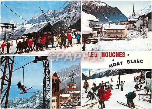 Cartes postales moderne Les Houches Mont Blanc (Haute Savoie) alt 1003m