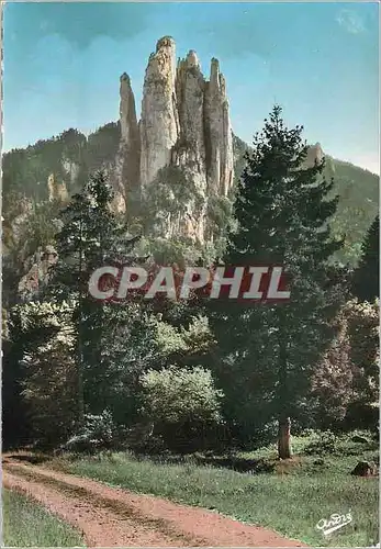 Cartes postales moderne Les Belles Alpes Francaises Route de Grenoble a Villard de Lans les Trois Pucelles