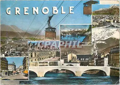 Cartes postales moderne Souvenir de Grenoble (Isere)