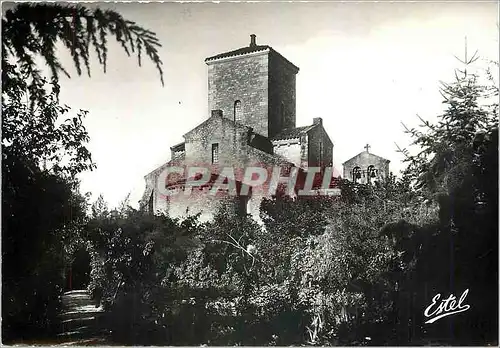 Moderne Karte L'Eglise de Germigny des Pres L'Abside vue du jardin du Presbytere