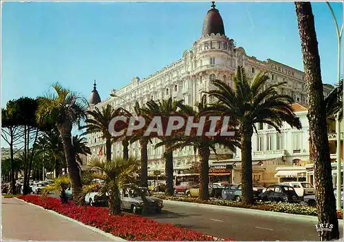Moderne Karte Reflets de la Cote d'Azur Cannes (A Mmes) La Croisiette de l'Hotel Carlton
