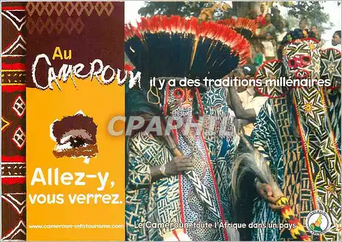 Cartes postales moderne Au Cameroun il y a des Tradition millenaire