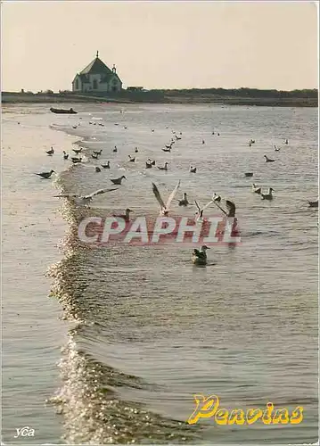 Moderne Karte La Bretagne Pittoresque Presqu'ile de Rhuys