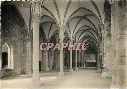 Cartes postales moderne Mont St Michel L'Abbaye Salle des Hotes