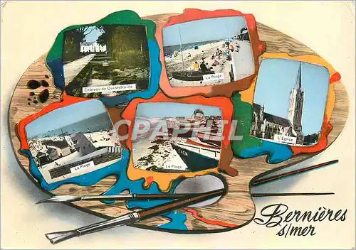 Cartes postales moderne Bernieres sur mer