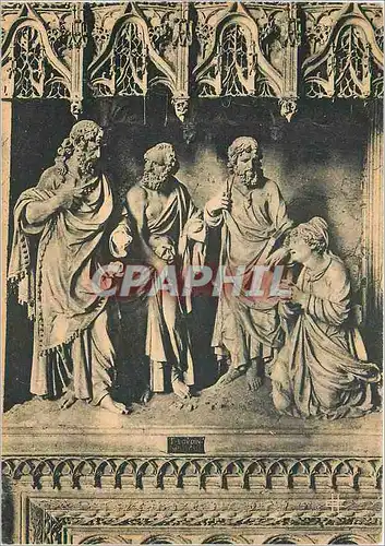 Moderne Karte Cathedrale de Chartres Cloture du Choeur