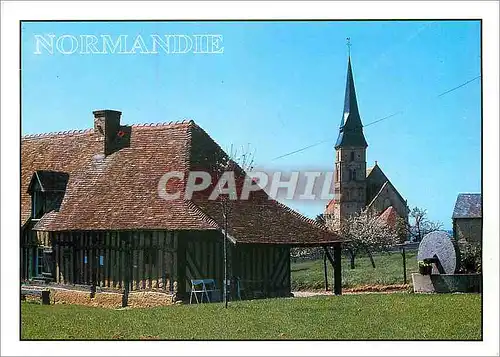 Cartes postales moderne Paysage de Normandie