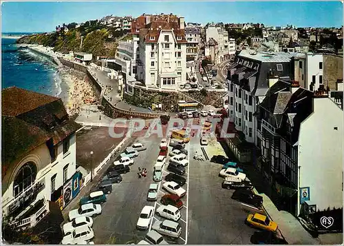 Moderne Karte Granville (Manche) La Place du Casino L'Hotel de la Plage