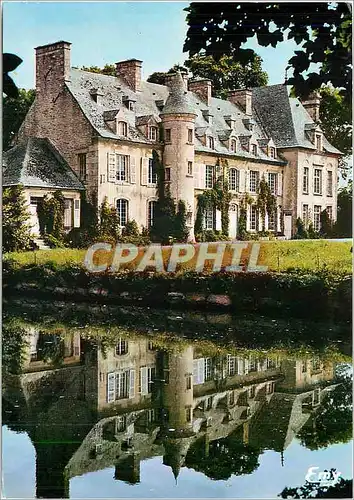 Cartes postales moderne La Normandie Pittoresque Cosqueville Le ch�teau La tourelle et les batiments lateraux