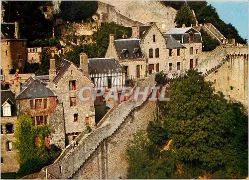 Cartes postales moderne Le Mont Saint Michel les remparts merveille de l'Occident