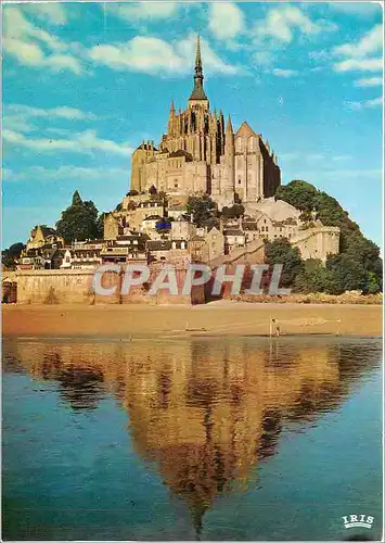 Cartes postales moderne Le Mont Saint Michel reflet du Mont