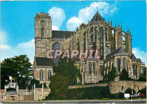 Cartes postales moderne Le Mans (Sarthe) L'Abside de la Cathedrale