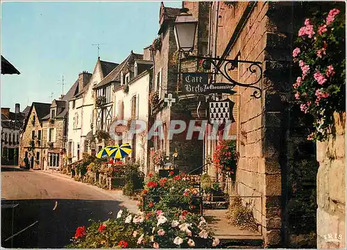 Moderne Karte Rochefort en Terre vieilles maisons fleuries