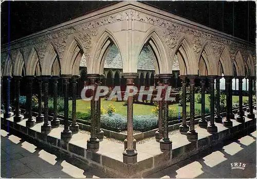 Cartes postales moderne Le Mont Saint Michel le Cloitre