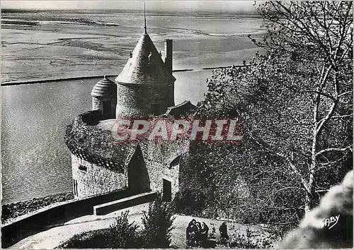 Cartes postales moderne Le Mont Saint Michel (Manche) La Tour vue des remparts