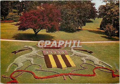 Cartes postales moderne Rennes Motif jardin du thabor