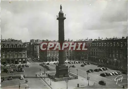 Cartes postales moderne Paris et ses Merveilles Pace Vendome (1635 1720) et colonne de la Grande Armee (1810)