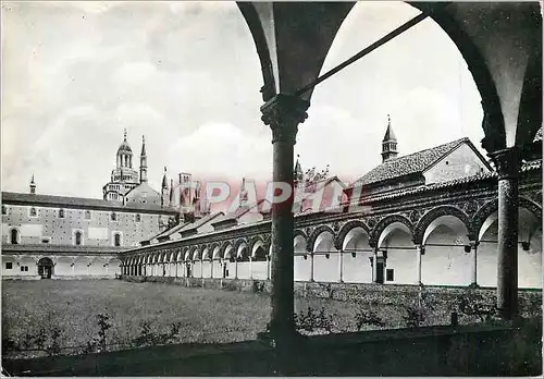 Cartes postales moderne Certosa di Pavia Vue de Grand Cloitre