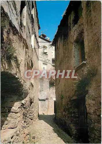 Cartes postales moderne Corse Ile d'Amour Corte Vieille rue