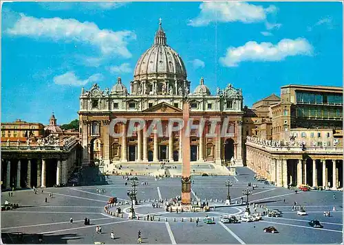 Cartes postales moderne Roma Place de Saint Pierre