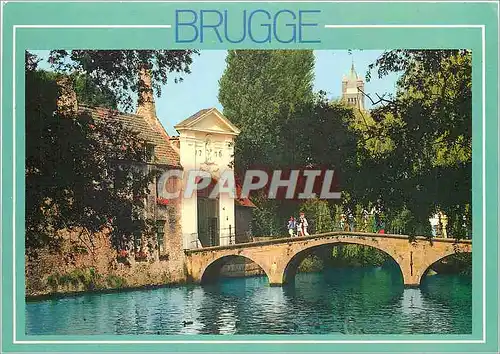 Cartes postales moderne Brugge Entree du Beguinage