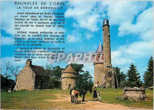 Cartes postales moderne Bagnoles de l'Orne La Tour de Bonvouloir