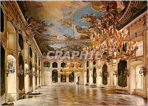 Moderne Karte Innsbruck Hofburg Salle des Geants