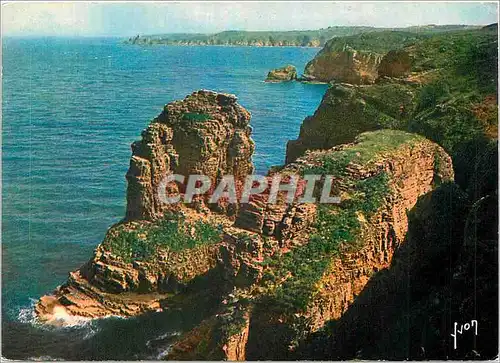 Cartes postales moderne Coulerus et Lumiere de France La Bretagne Cap Frehel (Cote du Nord) Rocher de la Grande Fauconni