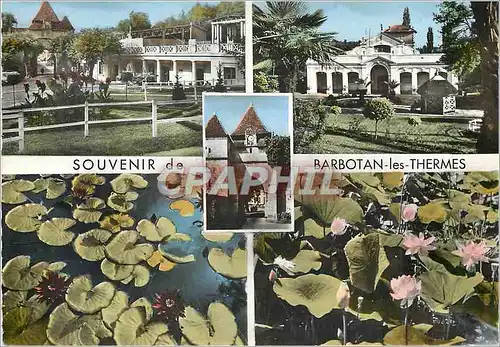 Cartes postales moderne BarboNtan Les Thermes (Gers) L'Eglise et les Bains Clairs