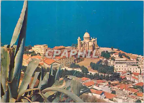 Moderne Karte Alger Vue sur N d d'Afrique