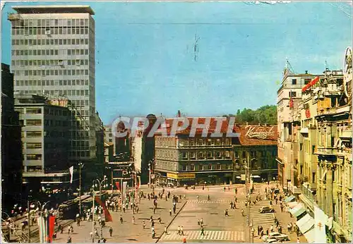 Cartes postales moderne Zagreb Trg Republike