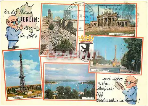 Cartes postales moderne Berlin Zu del Thema Also da Jilet's