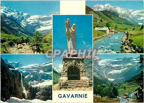 Cartes postales moderne Couleurs dt Lumiere de France Gavarnie (Hautes Pyrenees) Le Sentier du Cirque