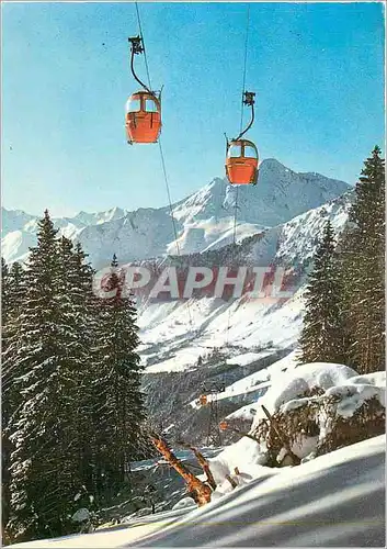 Cartes postales moderne Bareges Alt 1300 m le Telecabine de la Laquette