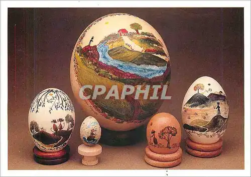 Cartes postales moderne Anne Fayolle Miniaturiste Peintre Art Naif