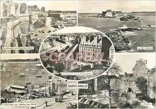 Cartes postales moderne Cote d'Emeraude Cite Corsaire Saint Malo