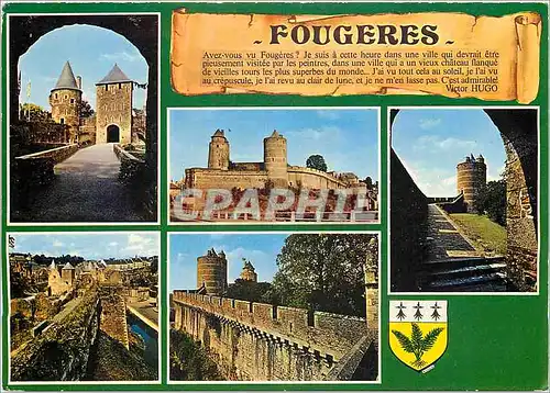 Cartes postales moderne Fougeres Ile et Vilaine)