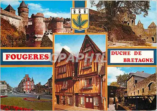 Cartes postales moderne Fougeres Ile et Vilaine)