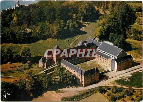 Moderne Karte Couleurs de Bretagne Lesneven la nouvelle abbaye Saint Guenole