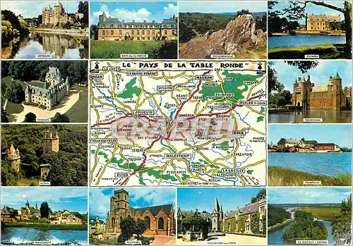 Cartes postales moderne Circuit du Pays de la Table Ronde