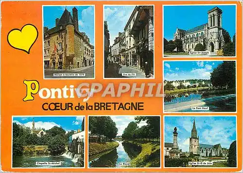 Cartes postales moderne Pontivy (Morbihan)